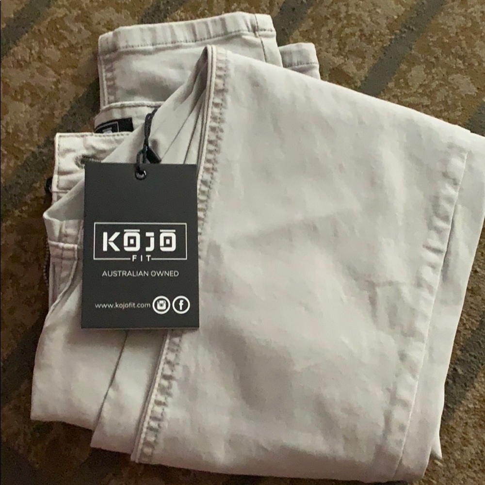 Kojo fit khakis stretch fit